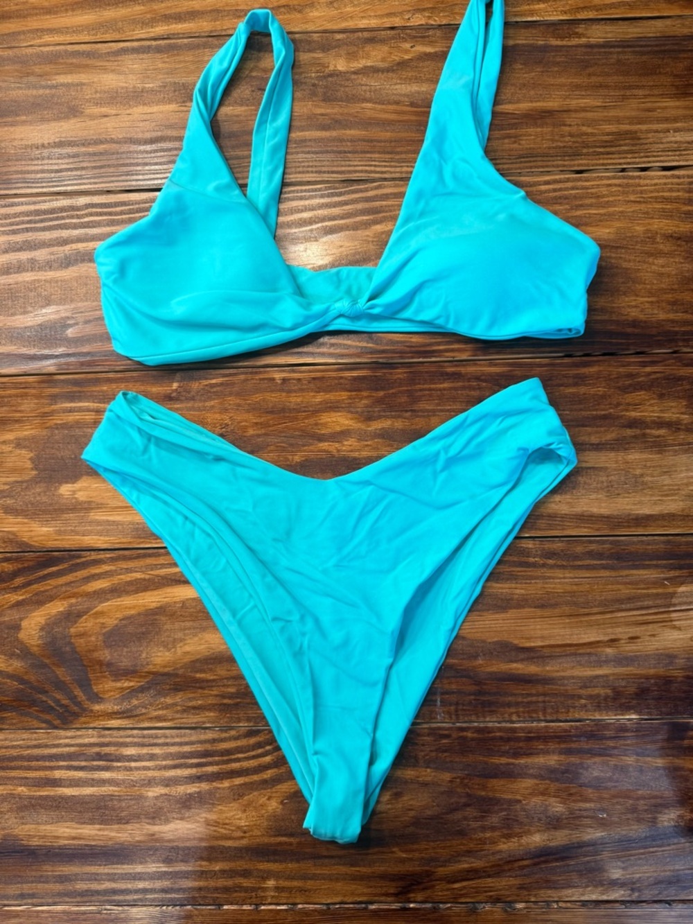 Women’s Bikini Set - Turquoise large